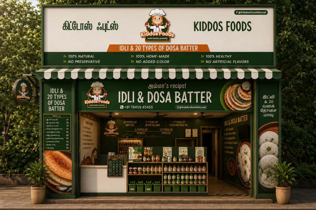 Kiddos Foods Franchise Outlet