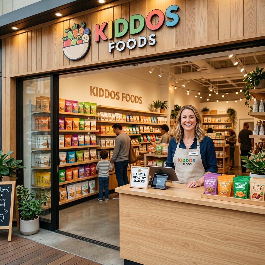 Kiddos Foods Franchise Storefront